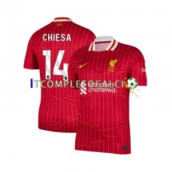 Maglia Liverpool Federico Chiesa 14 Divisa Home 2024-2025 Manica Corta ,Uomo