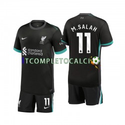 Maglia Liverpool M.Salah 11 Divisa Away 2024-2025 Manica Corta ,Bambino