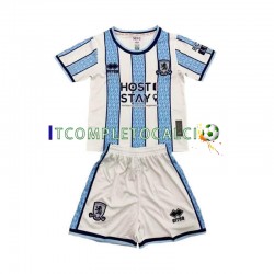 Maglia Middlesbrough Divisa Away 2024-2025 Manica Corta ,Bambino