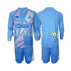 Maglia Newcastle United Portiere Divisa Away 2024-2025 Manica Lunga ,Bambino