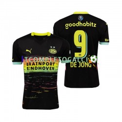 Maglia PSV Eindhoven DE JONG 9 Divisa Away 2024-2025 Manica Corta ,Uomo