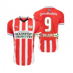 Maglia PSV Eindhoven DE JONG 9 Divisa Home 2024-2025 Manica Corta ,Uomo