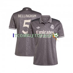Maglia Real Madrid BELLINGHAM 5 Terza Divisa 2024-2025 Manica Corta ,Uomo