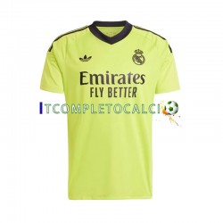 Maglia Real Madrid Portiere Terza Divisa 2024-2025 Manica Corta ,Uomo