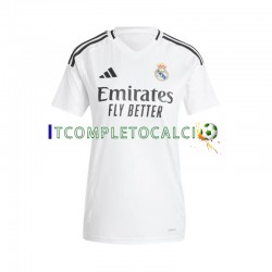 Maglia Real Madrid Divisa Home 2024-2025 Manica Corta ,Donna