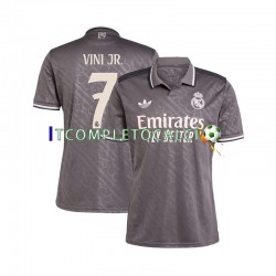 Maglia Real Madrid VINI JR 7 Terza Divisa 2024-2025 Manica Corta ,Uomo