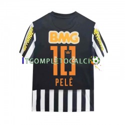 Maglia Santos PELE 10 -2012 Retro Divisa Away 2011 Manica Corta ,Uomo