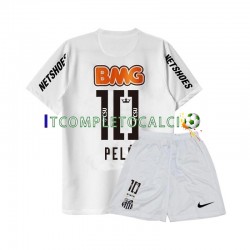 Maglia Santos PELE 10 -2012 Retro Divisa Home 2011 Manica Corta ,Bambino