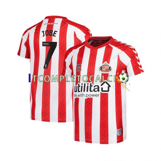Maglia Sunderland Jobe Bellingham 7 Divisa Home 2024-2025 Manica Corta ,Uomo