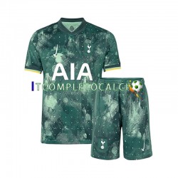 Maglia Tottenham Hotspur Terza Divisa 2024-2025 Manica Corta ,Bambino