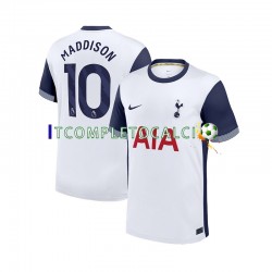 Maglia Tottenham Hotspur James Maddison 10 Divisa Home 2024-2025 Manica Corta ,Uomo