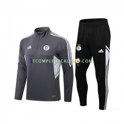 Algeria 2022-2023 Grigio Tute Felpe da Allenamento