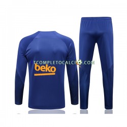 FC Barcelona 2022-2023 Blu Tute Felpe da Allenamento