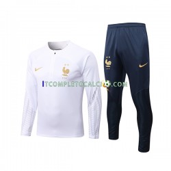 Francia 2022-2023 Bianco Tute Felpe da Allenamento
