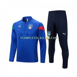 Italia 2022-2023 Blu Tute Felpe da Allenamento SKU001