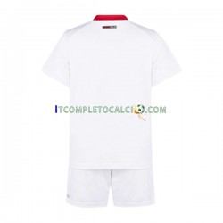 Maglia AC Milan Divisa Away 2022-2023 Manica Corta ,Bambino