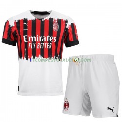 Maglia AC Milan Quarto Divisa 2022-2023 Manica Corta ,Bambino