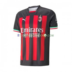Maglia AC Milan Divisa Home 2022-2023 Manica Corta ,Uomo