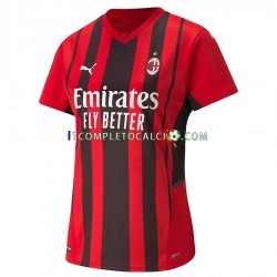 Maglia AC Milan Divisa Home 2021-2022 Manica Corta,Donna