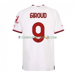 Maglia AC Milan Olivier Giroud 9 Divisa Away 2022-2023 Manica Corta ,Uomo