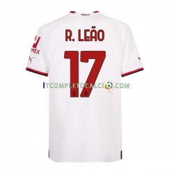 Maglia AC Milan Rafael Leao 17 Divisa Away 2022-2023 Manica Corta ,Uomo