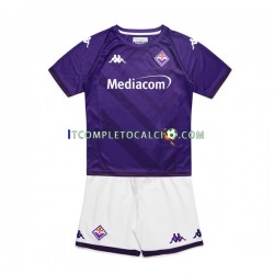 Maglia ACF Fiorentina Divisa Home 2022-2023 Manica Corta ,Bambino