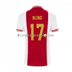 Maglia AFC Ajax Daley Blind 17 Divisa Home 2022-2023 Manica Corta ,Uomo Maglia AFC Ajax Daley Blind 17 Divisa Home 2022-2023 Manica Corta ,Uomo