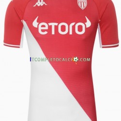 Maglia AS Monaco Divisa Home 2021-2022 Manica Corta ,Uomo