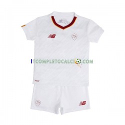 Maglia AS Roma Divisa Away 2022-2023 Manica Corta ,Bambino