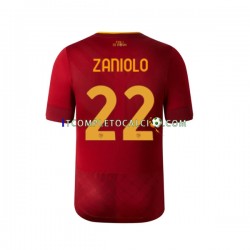 Maglia AS Roma Zaniolo 22 Divisa Home 2022-2023 Manica Corta ,Uomo
