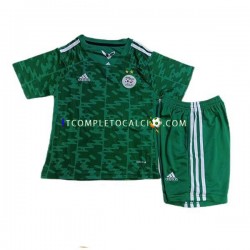 Maglia Algeria 2021 Divisa Home Manica Corta ,Bambino