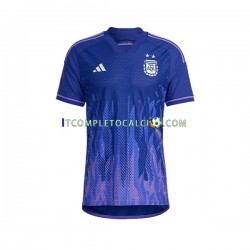 Maglia Argentina Divisa Away Mondiali 2022 Manica Corta ,Uomo