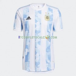 Maglia Argentina 2021 Divisa Home Manica Corta ,Uomo