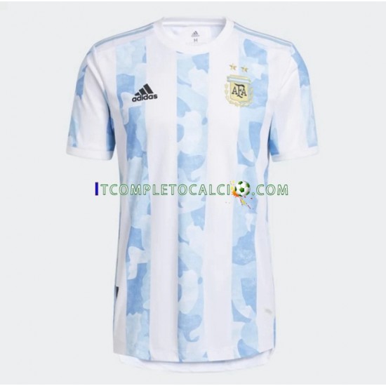Maglia Argentina 2021 Divisa Home Manica Corta ,Uomo