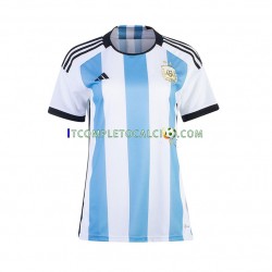 Maglia Argentina Divisa Home Mondiali 2022 Manica Corta,Donna
