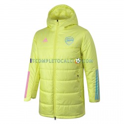 Arsenal Giallo Giacca con Cappuccio Fleece ,Uomo