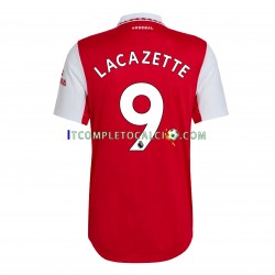 Maglia Arsenal Lacazette 9 Divisa Home 2022-2023 Manica Corta ,Uomo