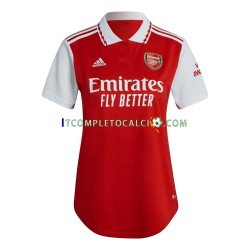 Maglia Arsenal Divisa Home 2022-2023 Manica Corta,Donna