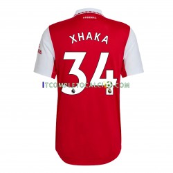 Maglia Arsenal Xhaka 34 Divisa Home 2022-2023 Manica Corta ,Uomo