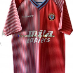 Maglia Aston Villa 1988 Retro Divisa Home Manica Corta ,Uomo