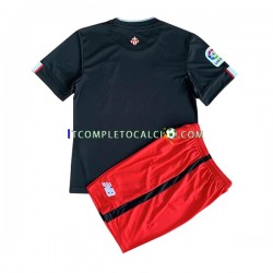 Maglia Athletic Bilbao Divisa Away 2022-2023 Manica Corta ,Bambino