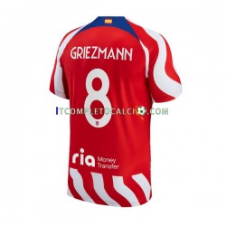Maglia Atlético Madrid Antoine Griezmann 8 Divisa Home 2022-2023 Manica Corta ,Uomo
