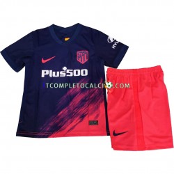 Maglia Atlético Madrid Divisa Away 2021-2022 Manica Corta ,Bambino