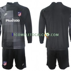 Maglia Atlético Madrid Portiere Divisa Away 2021-2022 Manica Lunga ,Bambino