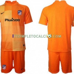 Maglia Atlético Madrid Portiere Divisa Home 2021-2022 Manica Corta ,Bambino