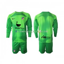 Maglia Atlético Madrid Portiere Divisa Home 2022-2023 Manica Lunga ,Bambino