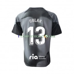 Maglia Atlético Madrid Jan Oblak 13 Portiere Divisa Away 2022-2023 Manica Corta ,Uomo