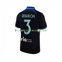Maglia Atlético Madrid Sergio Reguilon 3 Divisa Away 2022-2023 Manica Corta ,Uomo