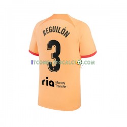 Maglia Atlético Madrid Sergio Reguilon 3 Terza Divisa 2022-2023 Manica Corta ,Uomo