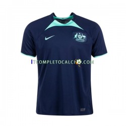 Maglia Australia Divisa Away Mondiali 2022 Manica Corta ,Uomo